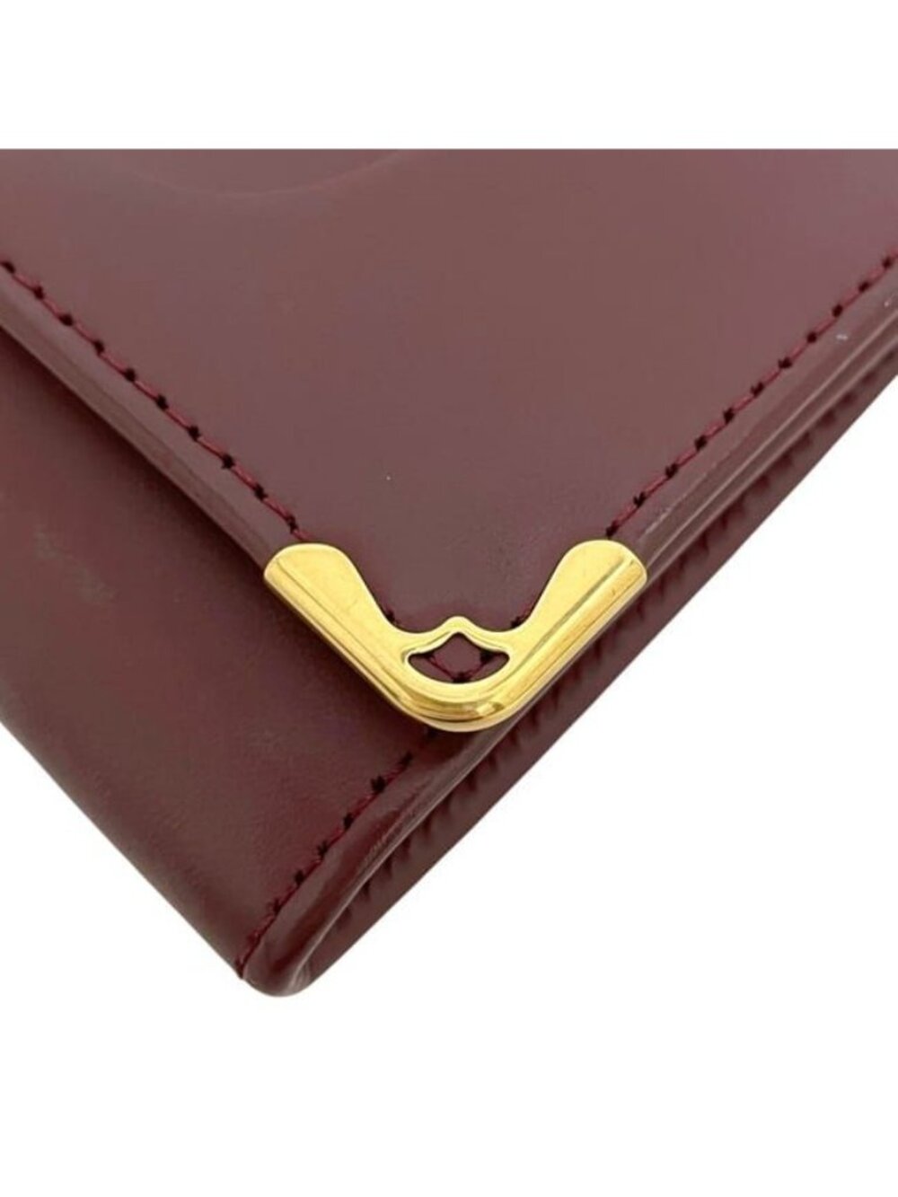 Cartier Coin Case Bordeaux Must Purse - Picture 7 of 10
